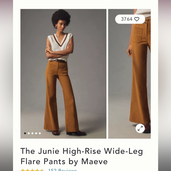 The junie flare pants Maeve - Picture 1 of 8